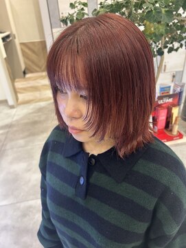 アストレアバイイーリス(ASTRAEA by Iris) 顔まわりレイヤー×レッドカラー