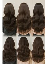 ヌードルバイコア(noodle by CoRe.gn)&nbsp;冬に似合う大人ブラウンモテ艶さらカラー