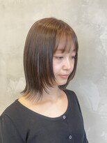 エリマバイフィフス 調布(elima by fifth) 調布イルミナカラータッセルボブミルクティーベージュアッシュ