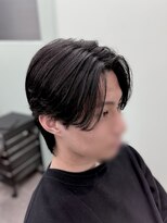 ジーニー 千葉(GENiE)&nbsp;MEN’S HAIR/ニュアンスパーマ/襟足センターパート/千葉