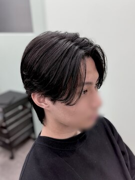 ジーニー 千葉(GENiE) MEN’S HAIR/ニュアンスパーマ/襟足センターパート/千葉