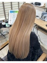 ラウラアンドロー(LAURA&RO)&nbsp;ミルクティーベージュダブルカラーインナーカラーケアブリーチ