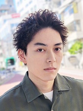 フィフスパーク(fifth PARK) アクティブショートフェザーパーマセンターパートルーズショート