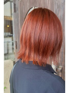 ピケ(pique) Wカラー/ブラッドオレンジ