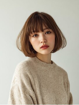 ヘア メイク ハク 横浜(hair make Haku) 着物ヘア/大人ガーリー/ダークアッシュ/似合わせカット/横浜駅