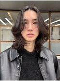 外国人風◎20代フェザーパーマ×ニュアンス暗髪
