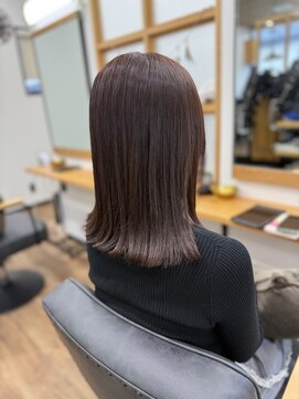 ナチュラル 岩切店(Natural) ナチュラルミディアム×艶髪カラー