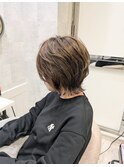 白髪ぼかし/脱白髪染め/脱白髪染めハイライト/透明感