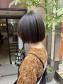 メール(mer) 忙しい朝もアイロン1本でバチッと決まるカット