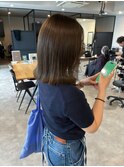20代30代透明感カラーマットベージュ