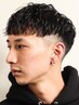 【新規/20%OFF/アイロンパーマ】メンズカット+アイロンパーマ ¥11440