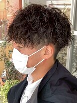 ラヴィズム バイ フィフス 新潟駅前店(LUVISM by fifth)&nbsp;新潟駅メンズカットメンズパーマツイストスパイラルパーマ眉毛