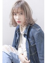 【Mariabyafloat】ミルクティーカラーのノームコアうぶバング♪