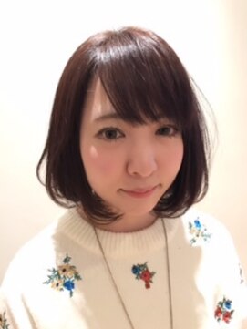美容室 スタジアム(Stadium) ナチュラルボブスタイル