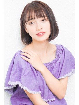 モニカ 西宮北口(Monica) 大人かわいい伸ばしかけグレージュナチュラルボブ