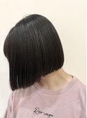【切りっぱなしボブ】