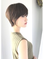 【sheta三畑賢人】大人かわいい小顔グレージュショート表参道