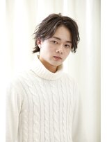 ウィルゴ(VIRGO) 【VIRGO】センターパートミディアムマッシュウルフ