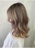 ホワイトベージュ_マロンベージュAラインボブ_ba311901