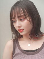 レジュアル(RESSUAL)&nbsp;イヤリングカラー　ボブ　大人かわいい　フェザーバング