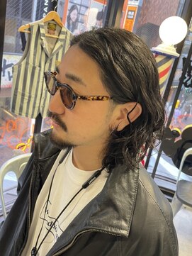 バーバーブロス 吉祥寺店(BARBER BROS) 【LUDLOW BROS.】Tamiya ロン毛パーマ