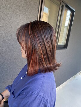 アラタ(ARATA) インナーカラーとデザインカラー