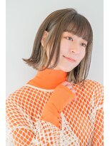 ガリカ シーム(Gallica/SEAM)&nbsp;イヤリングカラー/インナーカラー ワンカールナチュラルボブ