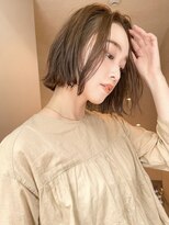 トゥルーズ 梅田店(TLUUS)&nbsp;TLUUS似合わせカットダークアッシュミディアムレイヤーカット