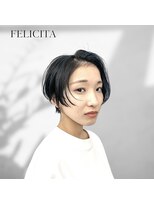 フェリシータBOB 【FELICITA】大人かっこいい黒髪×ハンサムショート