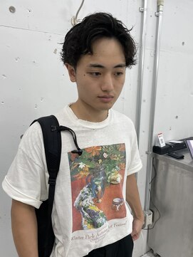 ウェルネス(Wellness) ハイライト波巻きマッシュアップバング束感ショート69