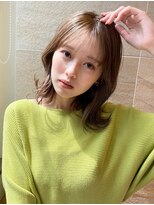 くびれるレイヤーミディ/ボブ/シースルーバング大人可愛い