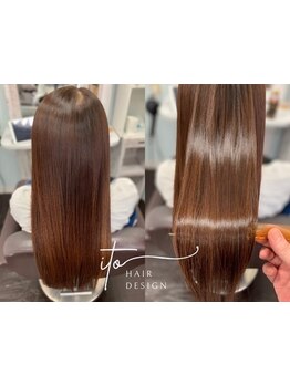 【前橋大友町】酸熱トリートメント×髪質改善◇今までにない手触り・艶感・扱いやすさを実現。