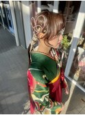 着物ヘア＊大人かわいいヘアアレンジ20代30代40代☆【Pink】