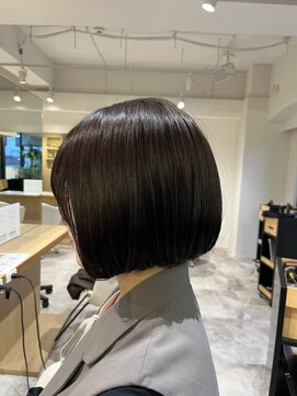 ソイクフ 四条大宮店(SOY-KUFU) 大人可愛い◎20代30代40代似合わせカットイメチェンブラウンボブ