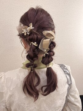 モア 岡崎(more) stylist大山   セルフアレンジ    ヘアセット