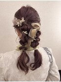 stylist大山   セルフアレンジ    ヘアセット