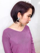 ローレル(Laurel)&nbsp;Laurel心斎橋○森拓也○ダークバイオレット×ショート