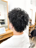 【メンズ★大名】スパイキーショート×パーマスタイル×束感