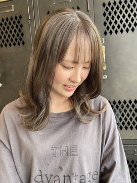 アチーブリス(achieve Liss) ハイライトカラーミルクティーベージュケアブリーチダブルカラー