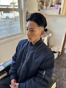 ブル(BULL) skin fade×perm