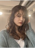 パーマ風スタイリング/ウェーブヘア/ウェットスタイリング