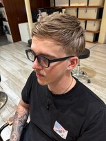 クラップス 横須賀中央店(CLAPS) 横須賀メンズベリーショート刈り上げフェードツーブロック50代