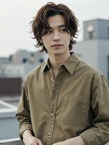 キャンバス バイ ネオリーブ 横浜西口(Canvas by neo.)&nbsp;横浜/フェザーパーマ/モテ髪/王道/クール/立体感/ツーブロック