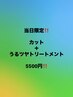 当日限定！似合わせカット＋うるツヤトリートメント5500円