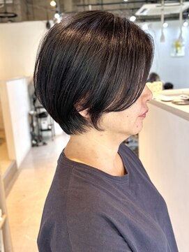 ヨファ ヘアー(YOFA hair) 似合わせ 大人ショートボブ