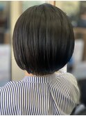 大人ショートボブ