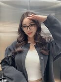 グレージュカラー/髪質改善/レイヤーカット/韓国風/ヨシンモリ