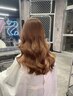 【韓国アイドル風】透明感カラー＋垢抜けレイヤーカット＋クイック髪質改善