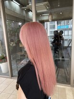 シールドヘアー 沖縄 新都心(C'LD Hair)&nbsp;ピンクカラー/那覇美容室/おもろまち美容室