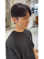 キャンバス バイ ネオリーブ 横浜西口(Canvas by neo.)&nbsp;横浜★フェザーパーマ人気のメンズパーマ